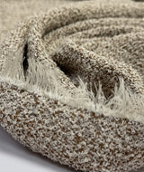 Cotton Polyamide Bouclé Beige Stretch