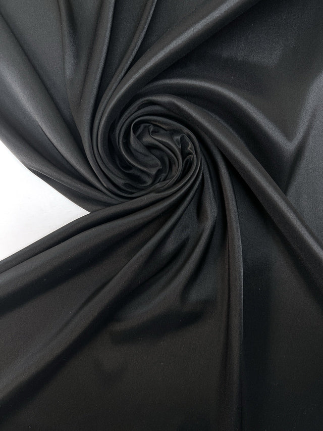 Black Acetate Viscose Lining