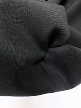 Wool Polyamide Suiting Black