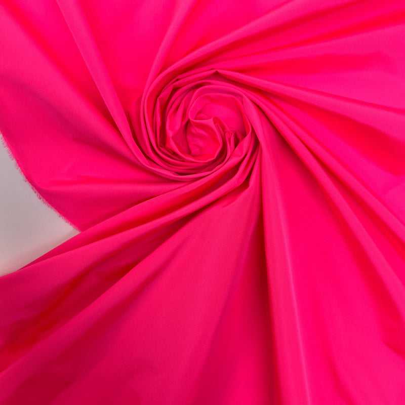 Pink Polyamide Rep Weave Fabric