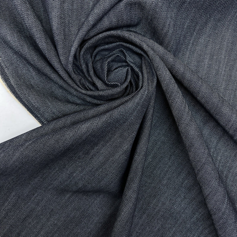 Cotton Elastane Denim Blue