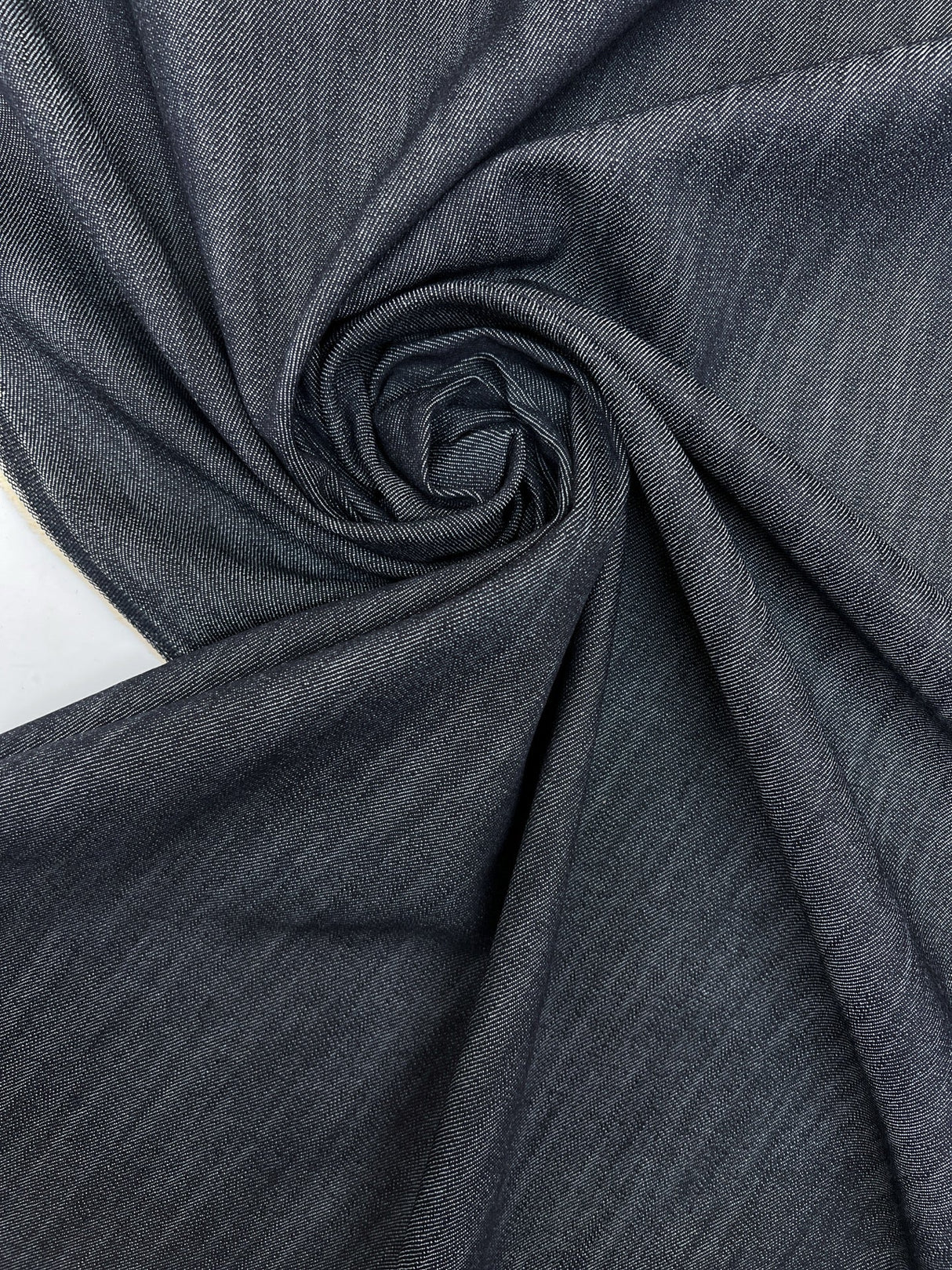 Cotton Elastane Denim Blue