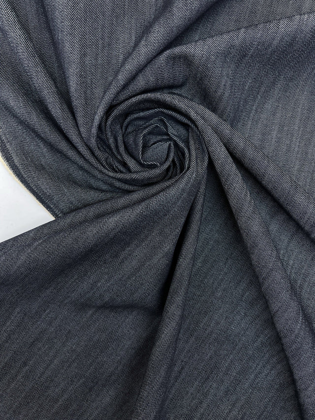 Cotton Elastane Denim Blue