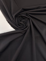 Virgin Wool Suiting Black Super 150s