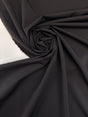 Virgin Wool Suiting Black Super 150s