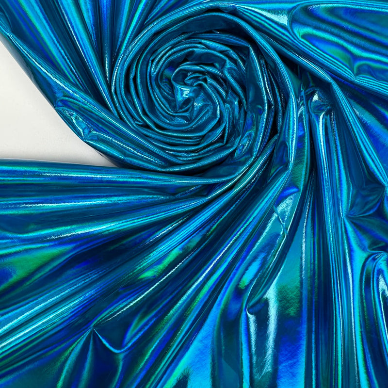 Polyamide Elastane Knitted Fabric Blue