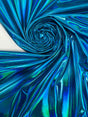 Polyamide Elastane Knitted Fabric Blue