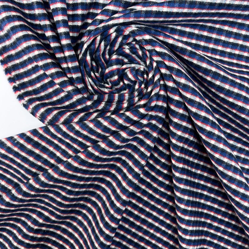 Cotton Flannel Striped Checked