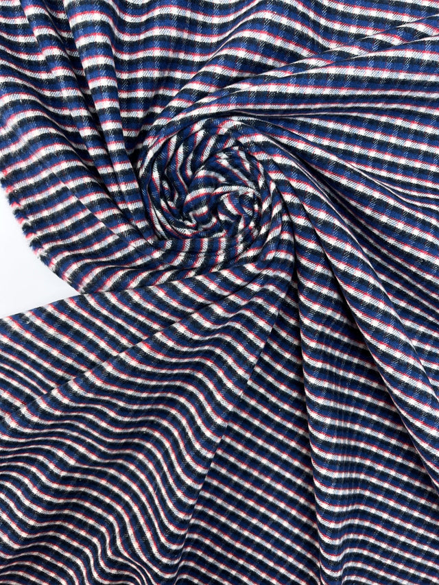 Cotton Flannel Striped Checked