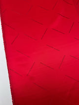 Stretch Viscose Lining Red Shade