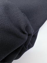 Wool Basket Weave Fabric Blue Shade