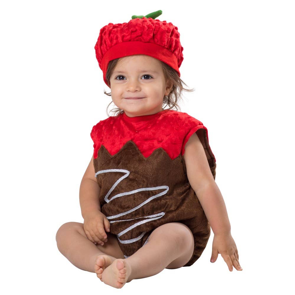 Chocolate Dipped Strawberry Costume - Kids