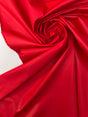 Italian Red Polyester Satin