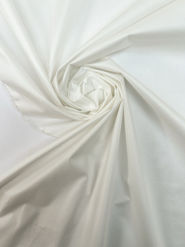 Cotton White Fabric