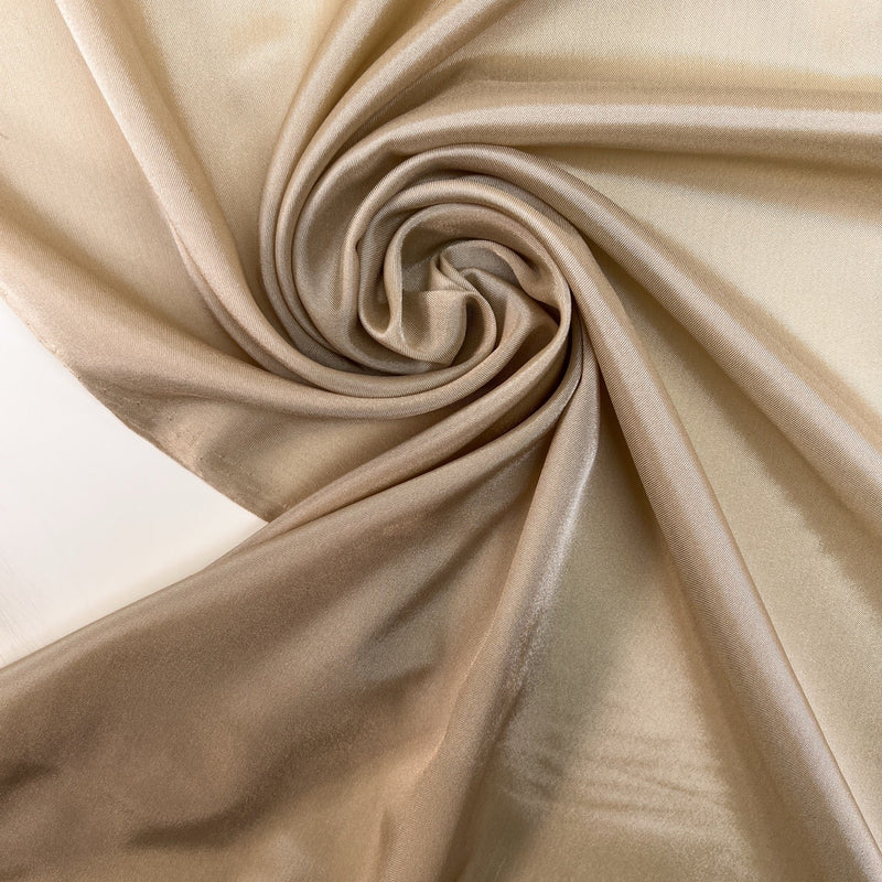 Viscose Lining Twill Beige Stretch