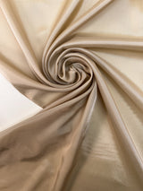 Viscose Lining Twill Beige Stretch