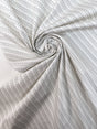 Cotton Twill Printed White