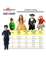 Blue Doctor Scrubs Costume - Kids