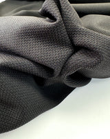 Viscose Blend Knitted Fabric Black