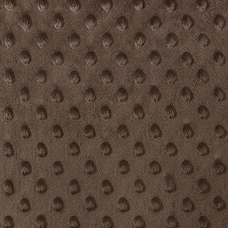 1 Yard Minky Dimple Dot Faux Fur Fabric, 60″ Wide 100% Polyester