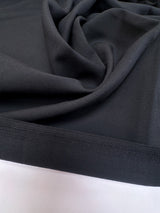 Wool Polyamide Plain Weave Gray Suiting