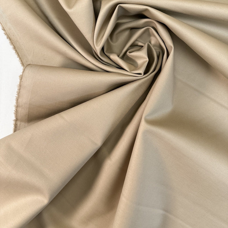 Viscose Elastane Crepe Gray Beige