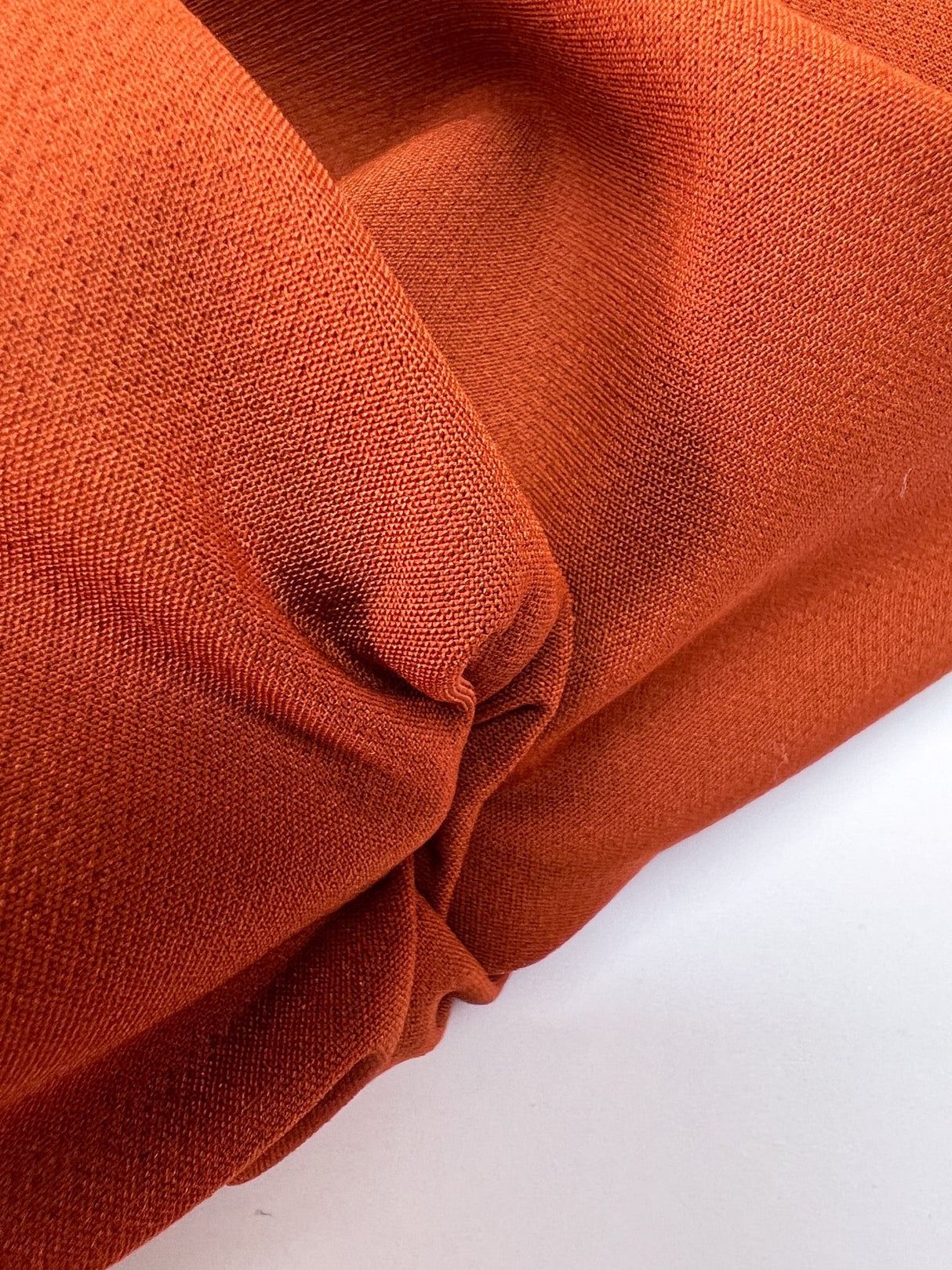 Brown Polyester Elastane Piqué