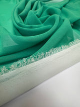 Polyamid Huckaback Fabric Degradé Green Blue