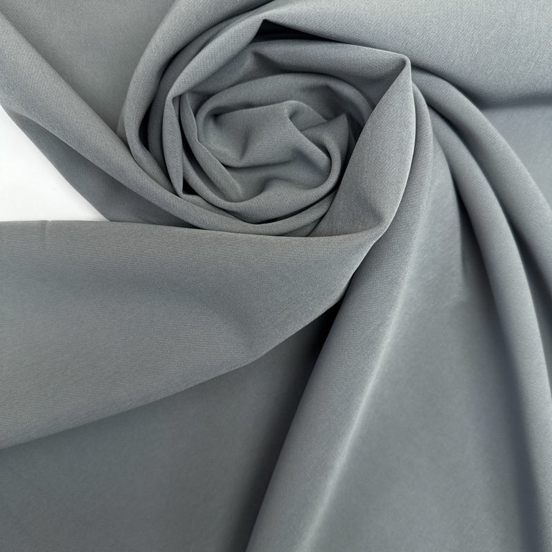 Polyester Elastane Woven Gray