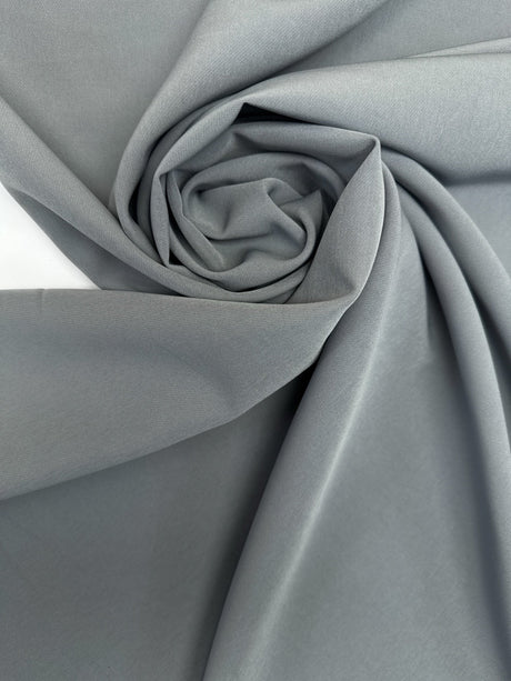 Polyester Elastane Woven Gray