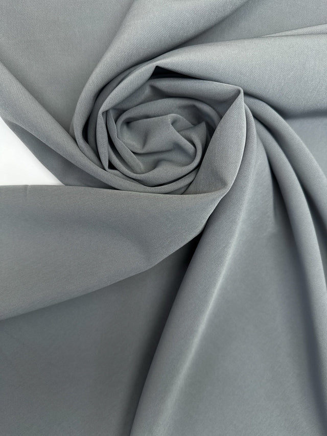 Polyester Elastane Woven Gray