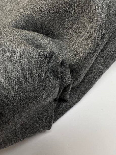 Gray Wool Blend Casualwear Fabric
