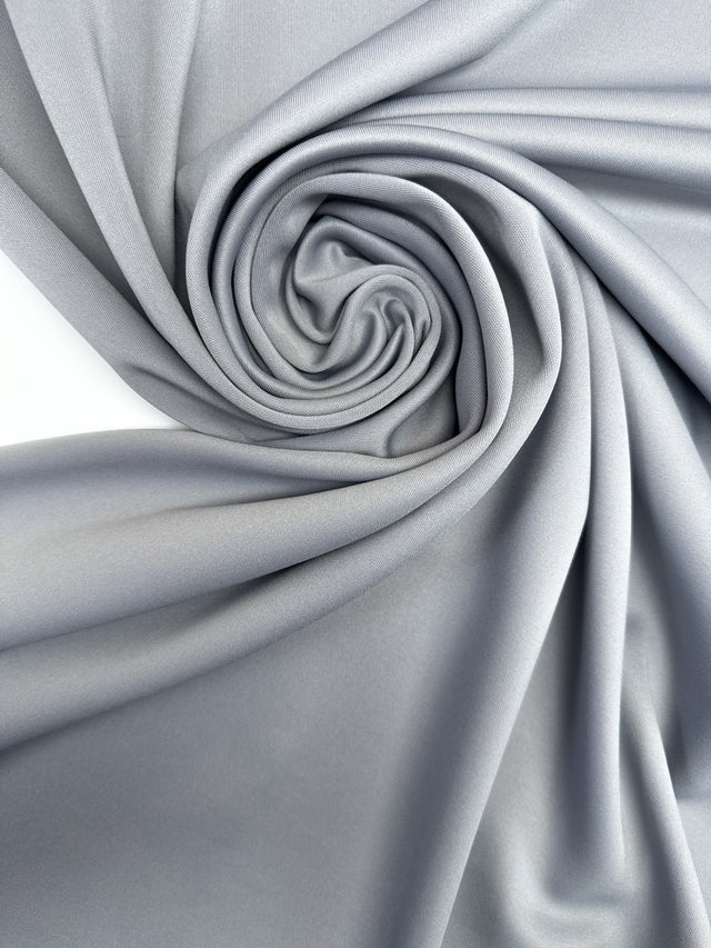 Gray Blue Blend Knitted Fabric