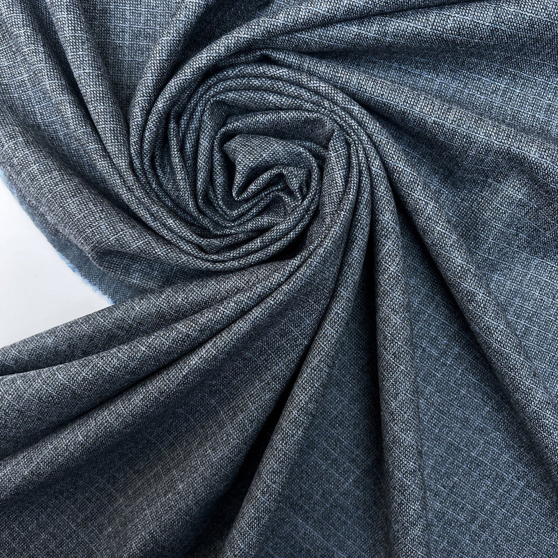Virgin Wool Tweed Checked