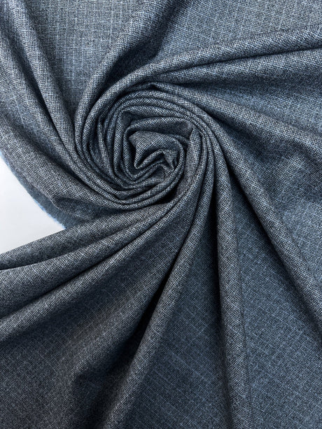 Virgin Wool Tweed Checked