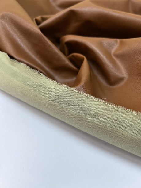 Brown Cotton Eco Leather