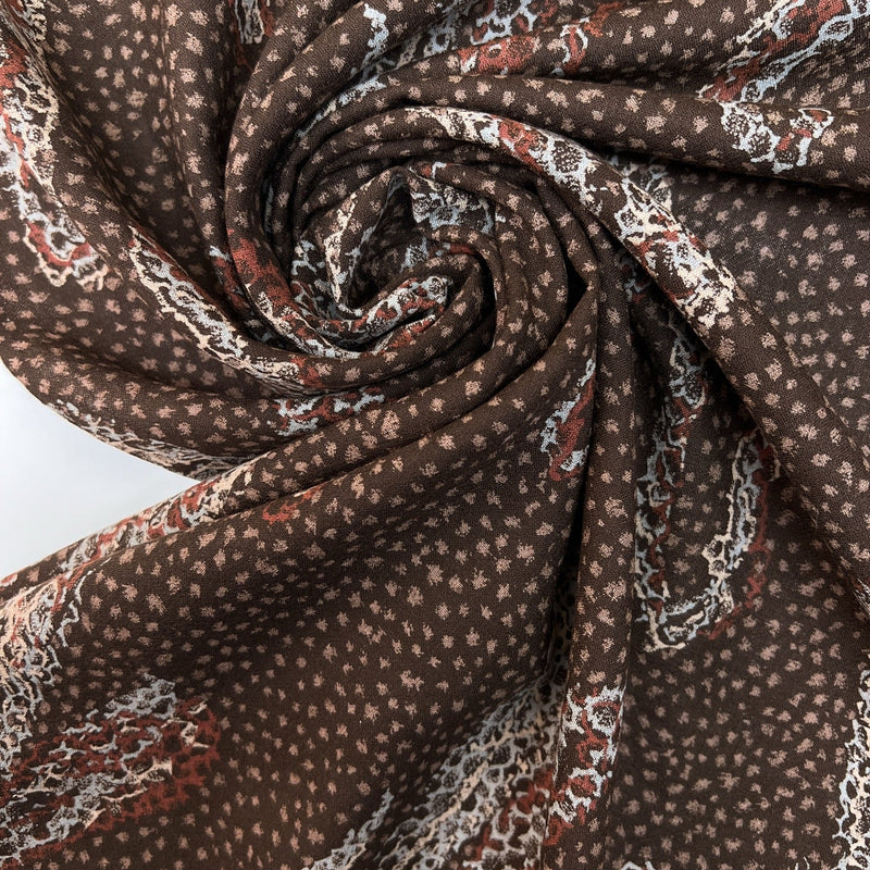 Printed Wool Fabric for Dress