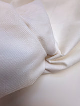Cotton Corduroy White Ribbed Lightweight