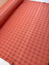 Polyamide Elastane Lurex Jacquard Checked Silver
