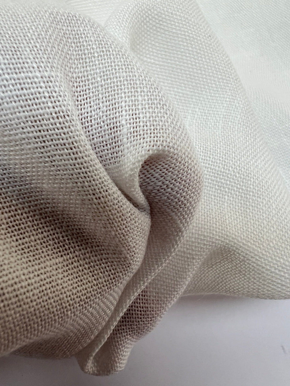 White Polyamide Woven Fabric
