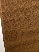 Italian Brown Geometric Cotton Jacquard Fabric