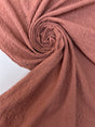 Pink Polyamide Elastane Knitted Fabric