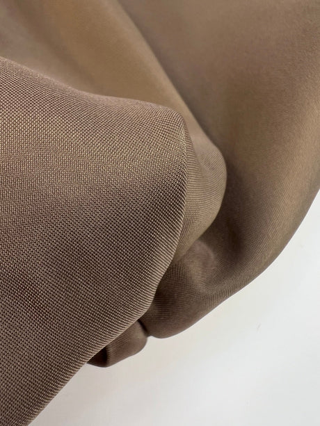 Viscose Lining Twill Brown Shade
