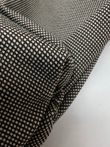 Italian Gray-Brown Stretch Polyester Fabric