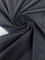 Cotton Elastane Denim Twill Blue
