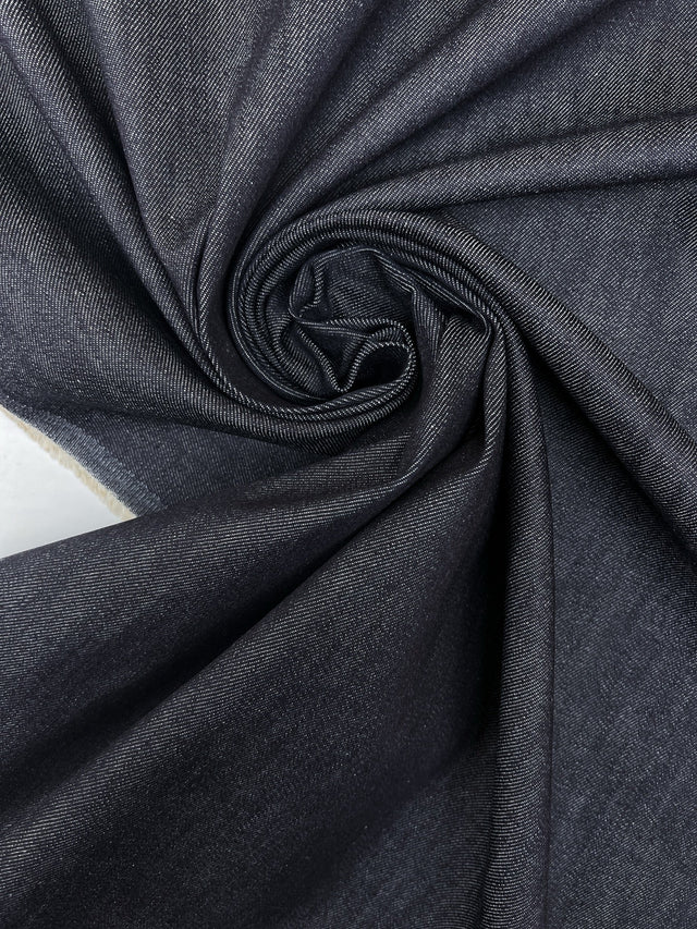 Cotton Elastane Denim Twill Blue