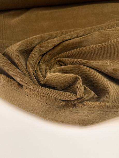 Cotton Ribbed Corduroy Green