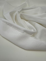 Cotton Poplin White Shirt Fabric