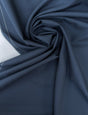 Blue Wool Polyamide Suiting Fabric