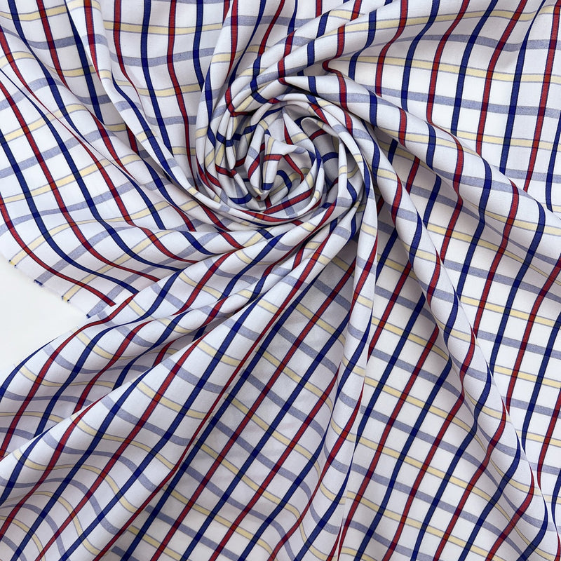 Cotton Poplin Checked Multicolour